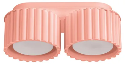 Immagine prodotto di Lampada da soffitto AURA 2 peach Gx53 2xGx53 10W alluminio 8x10x21cm Sollux Lighting