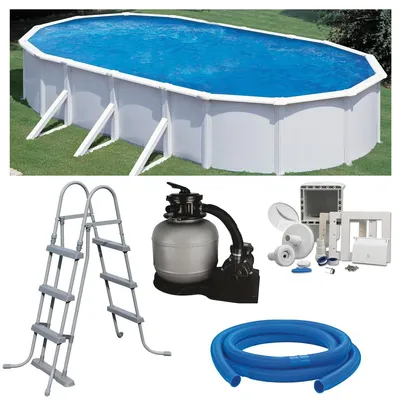 Produktbild von Planet Pool Premium Ovalpool-Set 5,35 x 3,00 x 1,20 m