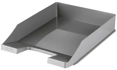 Immagine prodotto di 5 cestini per posta modello HAN 1027-X-191, linea KLASSIK, formato A4, color grigio scuro