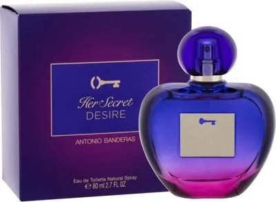Zdjęcie produktu dla Antonio Banderas Her Secret Desire woda toaletowa dla kobiet 80 ml