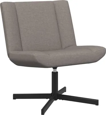 Obrázok produktu pre vidaXL Otočná stolička taupe 63 x 75 x 76 cm látka