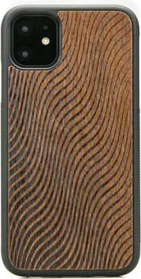 Immagine prodotto di Custodia in legno per iPhone 11, Bewood Merbauwellen