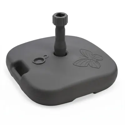 Produktbild von Kunststoff Schirmständer befüllbar mit Wasser oder Sand - anthrazit - Sonnenschirm Halter für Schirmstöcke bis 32 mm