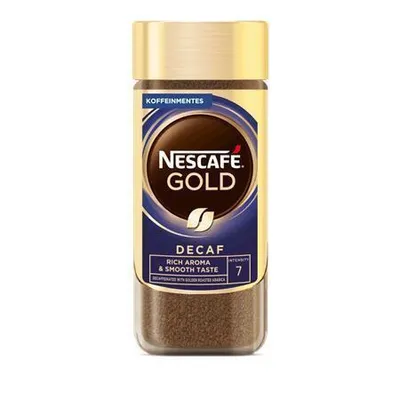 Obrázok produktu pre Instantná káva, bezkofeínová, 100 g, NESCAFÉ "Gold", DECAF