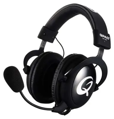 Image de Qpad 9J.H3693.Q01 QPAD Gaming Headset Stereo Premium  QH900 schwarz Wireless