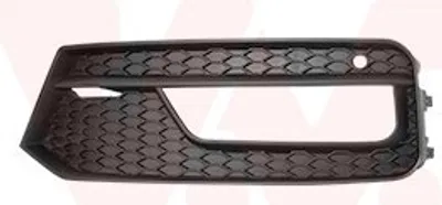 Produktbild von VAN WEZEL Lüftungsgitter Grill Stoßfänger für AUDI A1 Sportback (8XA, 8XF) mit Loch/Löchern für Nebellampen