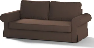 Produktbild von Dekoria Bezug für Backabro 3-Sitzer Sofa ausklappbar, braun, Bezug für Backabro 3-Sitzer Sofa