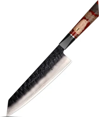 Produktbild von Damast Küchenmesser AR-37335 - Kiritsuke / Rot KP37335
