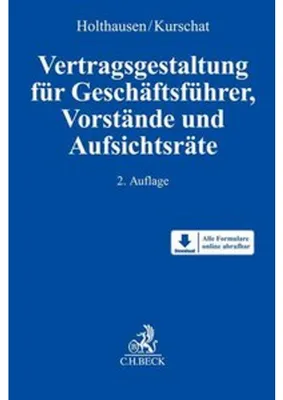 Obrázok produktu pre Vertragsgestaltung Geschäftsführer, Vorstände, Aufsichtsräte
