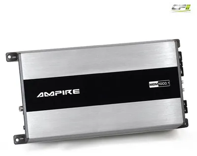 Produktbild von AMPIRE MBM1000.1-2G Endstufe 12V Mono Digitalverstärker 1000 Watt RMS Subwoofer