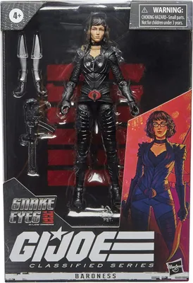 Immagine prodotto di Hasbro F0110 G.I. Joe Serie Classificata Snake Eyes Origins Baronessa Actionfigur 15 cm