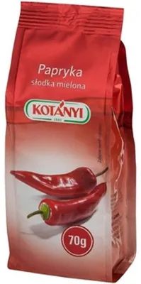 Zdjęcie produktu dla Przyprawa Kotanyi Papryka słodka mielona 70 g