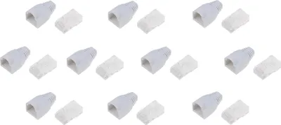 Immagine prodotto di Hirschmann 695020734, RJ45, trasparente, maschio, Cat6, 22,4 mm, 8,2 mm