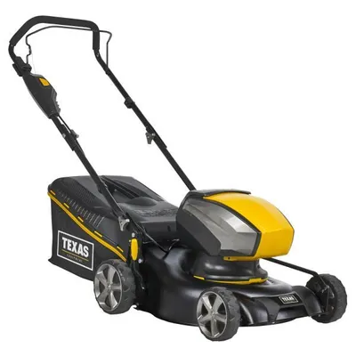 Produktbild von Texas Razor 4200 LI HandgefÃ1/4hrter Rasenmäher, Elektromotor, 42cm Schnittbreite, Mulchmäher, Grasfang seitlich