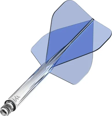Produktbild von Mission Force 90 Gradient Transparent Blue NO2 - Dart Flights