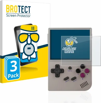 Produktbild von 3x BROTECT Entspiegelungs Schutzglas für Anbernic RG35XX Schutzfolie Panzer Folie Glas Display Schutz matt