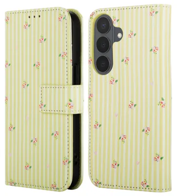 Obrázek produktu pro Knižní obal imoshion pro Samsung Galaxy S26 – Garden Stripes