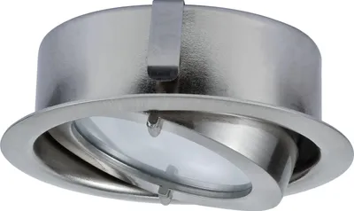 Produktbild von Paulmann Möbel Einbauleuchten Set Dress 5x20W 105VA G4 70mm aussen 60mm Ausschnitt Eisen gebürstet/Alu