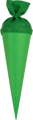 Produktbild von Goldbuch Bastelschultüte mit Filzverschluss 35 cm grün