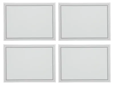Produktbild von rechteckige Platzsets aus Kunstleder für Esstisch, Küche und Partys, rutschfest, hitzebeständig, 40 x 30 cm