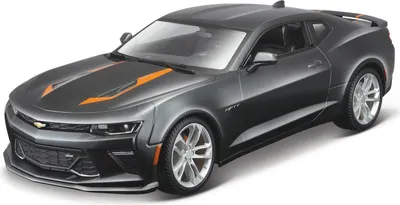 Image de Maisto - 2017 Chevrolet Camaro 50th Anniversary, gris métallisé, 1:18