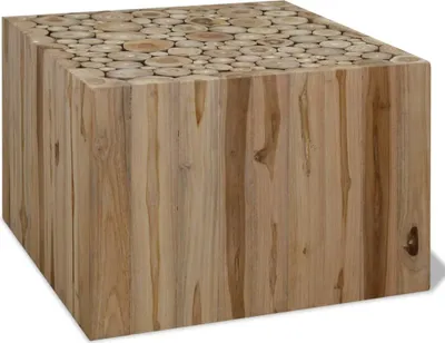 Produktbild von Couchtisch Teakholz 50x50x35 cm