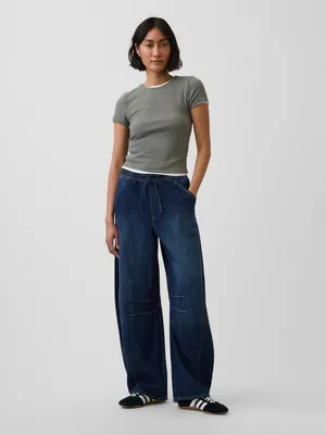 Produktbild von GAP Mid Rise Easy Horseshoe Jeans S