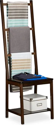 Image de relaxdays 10020926_0 relaxdays Handtuchständer   braun