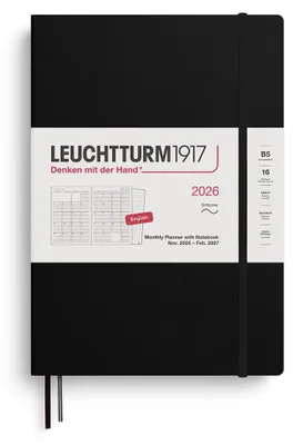 Produktbild von LEUCHTTURM1917 372784 Monatsplaner & Notizbuch Composition (B5) 2026, 16 Monate,