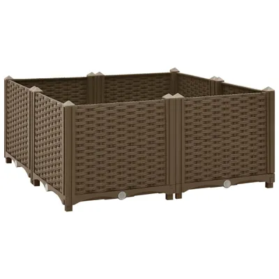 Immagine prodotto di vidaXL Letto rialzato 80x80x38 cm in polipropilene