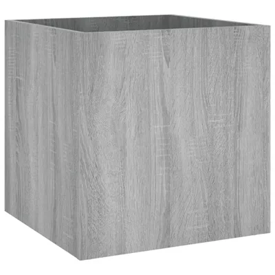 Obrázek produktu pro vidaXL květináč Grey Sonoma 40x40x40 cm Materiál dřevo