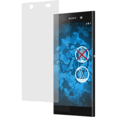Produktbild von 2er-Pack PhoneNatic Displayschutzfolien matt  kompatibel mit Sony Xperia XA1 Ultra