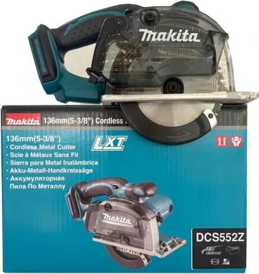 Produktbild von Makita DCS552Z Akku-Kreissäge 136mm 3600U/min Solo 18VLi-Ion ohne Akku/Ladegerät