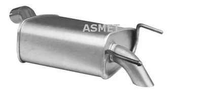 Produktbild von ASMET 05.170 Endschalldämpfer für OPEL Vectra C Limousine (Z02) Auspuff
