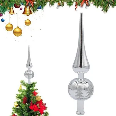 Produktbild von Glanzender Kunststoffbock 24 cm - Weihnachtsbaumbock - Doppelstammbock - Weihnachtsdekoration - Weihnachtsfeier