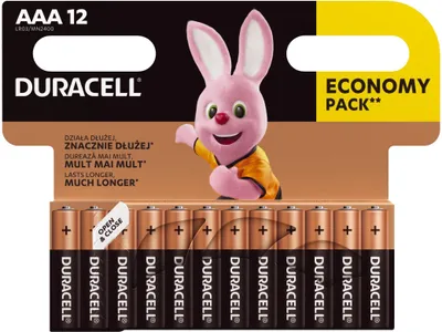 Immagine prodotto di Duracell 5000394203389 Batteria domestica Batteria monouso AAA Alcalina