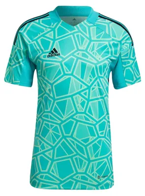 Produktbild von Adidas - "Condivo 22" Torwarttrikot für Herren kurzärmlig MR732 (L) (Grün)