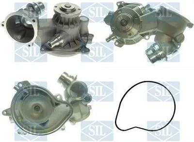 Produktbild von Saleri SIL Kühlmittelpumpe Wasserpumpe für BMW 5 Limousine (E60) PA1443