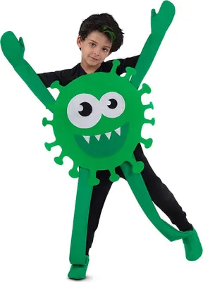 Immagine prodotto di Travestimento per bambini L'altro me 3-6 anni verde S