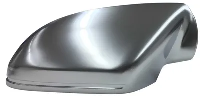 Immagine prodotto di Copertura specchio esterno per Audi A6 S6 RS6 4G C7, 1 pezzo, lato destro, finitura alluminio