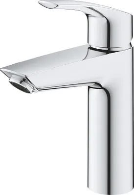Zdjęcie produktu dla GROHE jednouchwytowa bateria umywalkowa Eurosm S-Size Push-open pop-up waste chrom