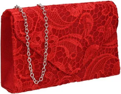 Image de Pochette rouge pour femme