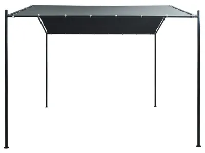 Productafbeelding van vidaXL Partytent, overkapping, 3x3 meter, staal, antraciet