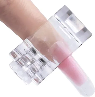 Produktbild von Jumada's – Polygel-Nagelklemme, 20 Stück – Nagelklammer zur Unterstützung von Silikon-Nagelspitzen