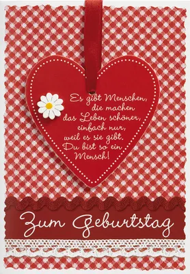 Produktbild von Geburtstag  Glückwunschkarte im Format 115x17cm mit Umschlag