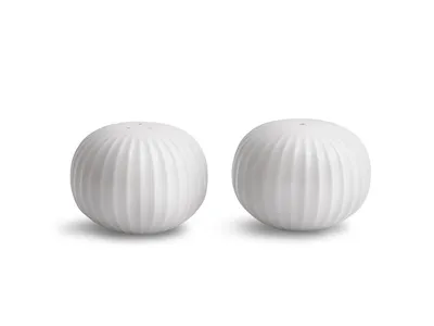 Produktbild von Kähler Design - Hammershøi Salz- und Pfefferstreuer-Set, weiss