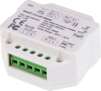 Obrázok produktu pre T-LED DimLED SMART Stmievač TUYA pre LED svietidlá 230V 069052