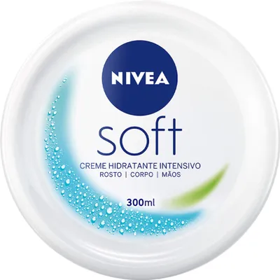 Productafbeelding van NIVEA Soft, Crème, Geschikt voor zowel mannen als vrouwen, Hydraterend, Voedend, Verfrissend, Verzachtend, Geschikt voor alle huidtypes, 300 ml, Jojoba-olie