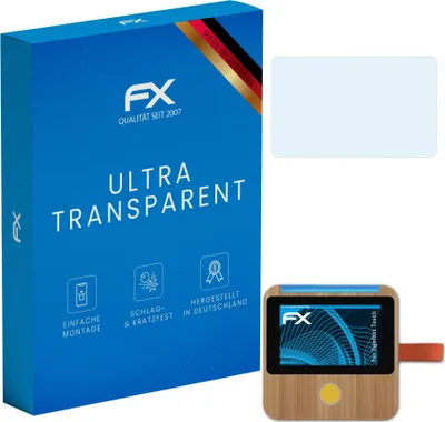 Produktbild von atFoliX FX-Clear 3x Schutzfolie kompatibel mit Tigerbox Touch Displayschutzfolie
