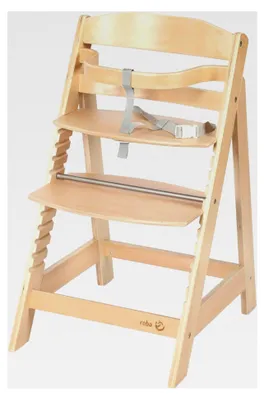 Produktbild von Treppenhochstuhl Sit Up III - Mitwachsender Hochstuhl - ab 6 Monaten - Kinderhochstuhl aus Holz natur - bis 50 kg belastbar, 1 Stück
